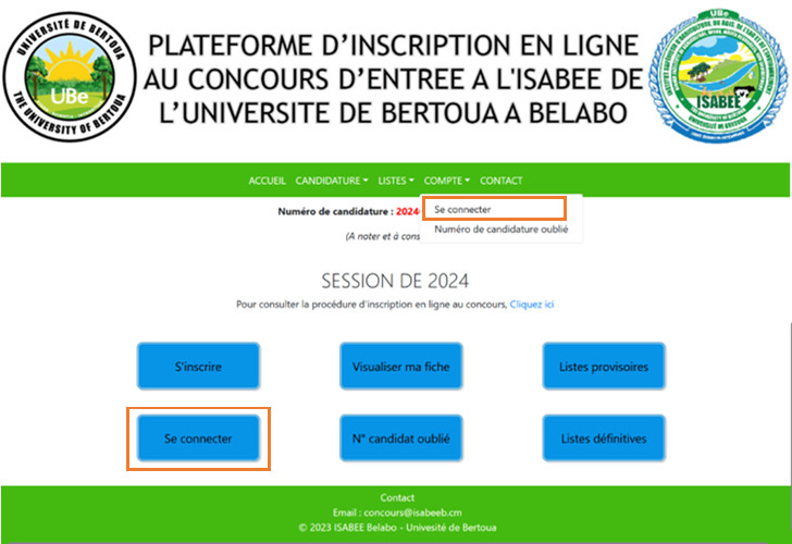 connexion